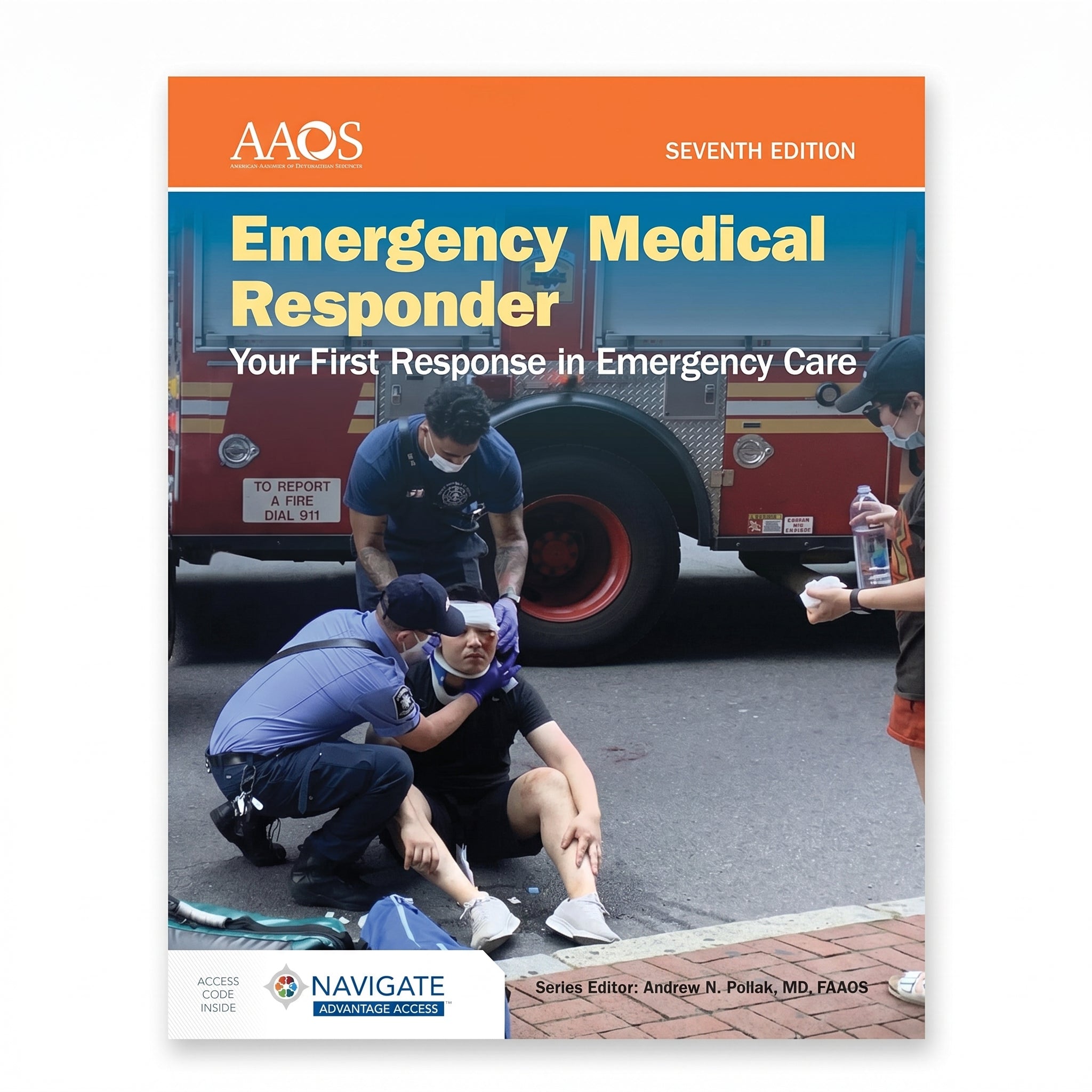 Emergency Medical Responder 7th Edition textbook cover