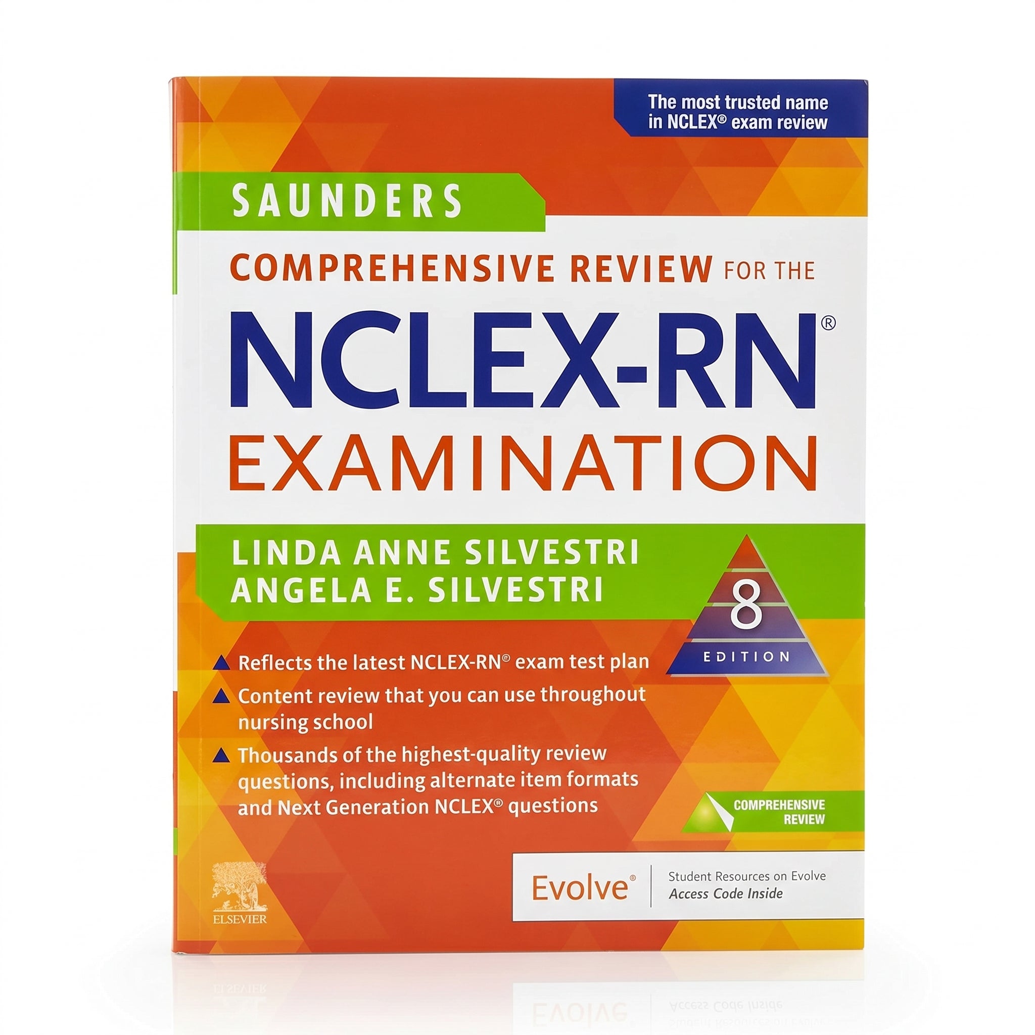 Saunders Comprehensive Review for the NCLEX-RN 8th Edition cover